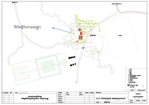 Archaeological excavations of Pavis Prasat Thom